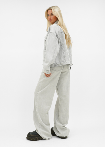 Baggy jeans light washed grey (tall)