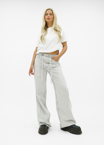 Baggy jeans light washed grey (tall)