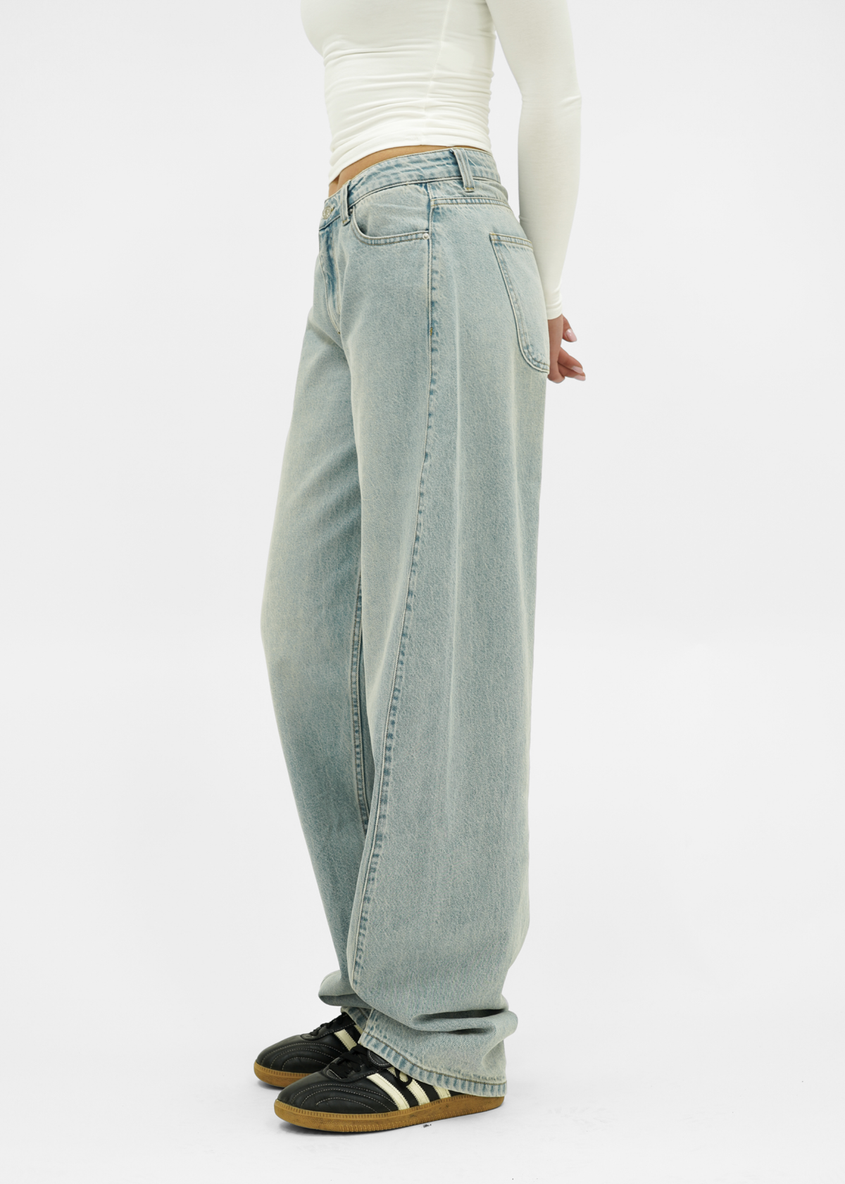 Balloon jeans vintage denim (tall)