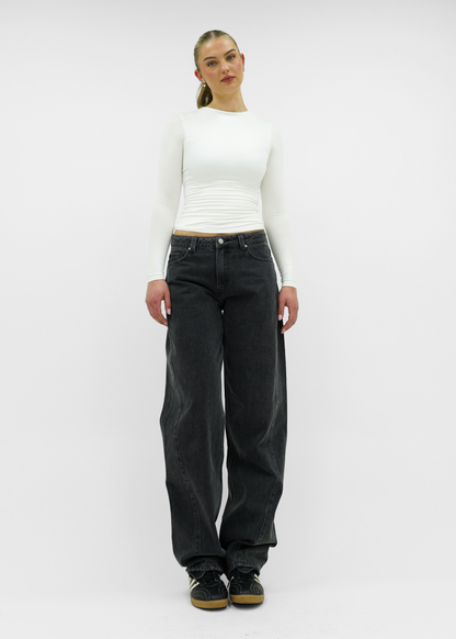 Balloon jeans dark grey (tall)