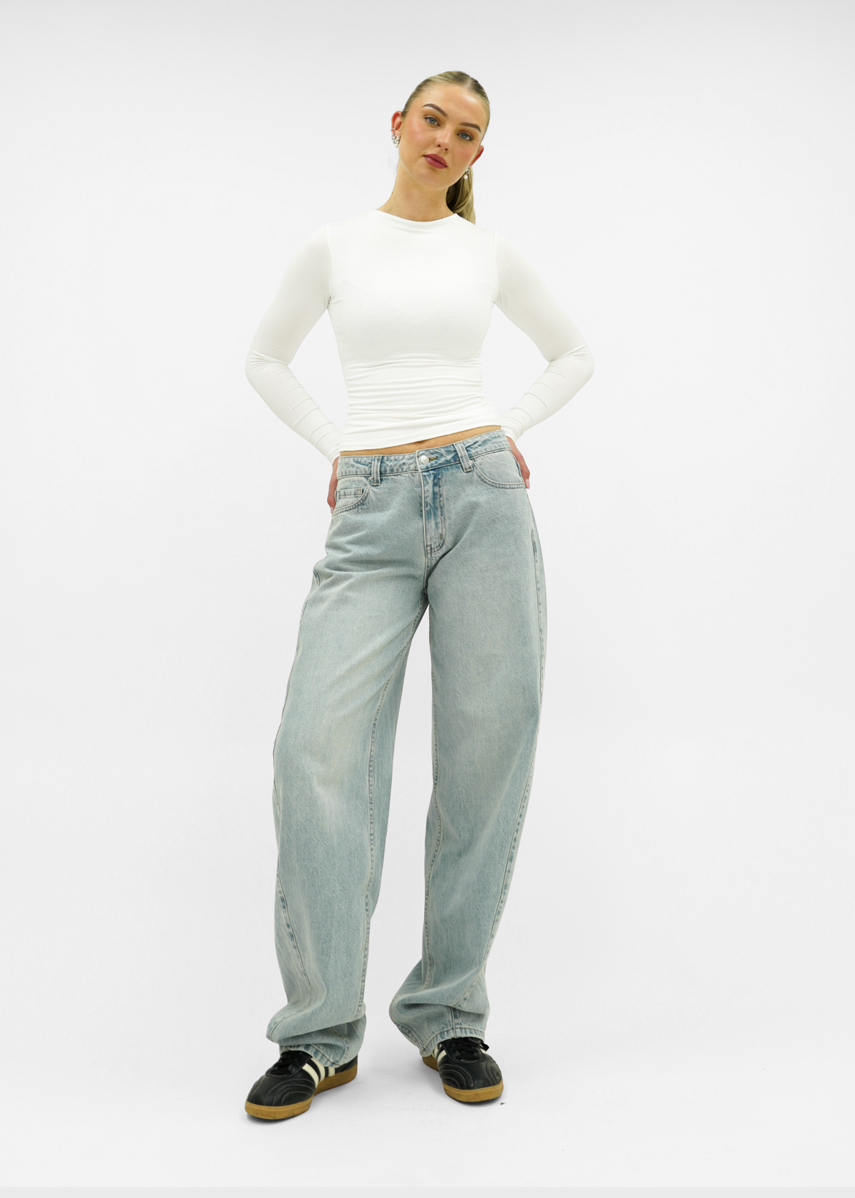 Balloon jeans vintage denim (tall)