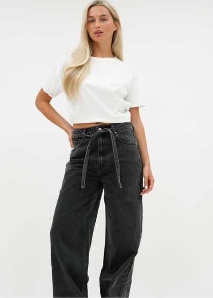 Baggy jeans dark washed grey (tall)