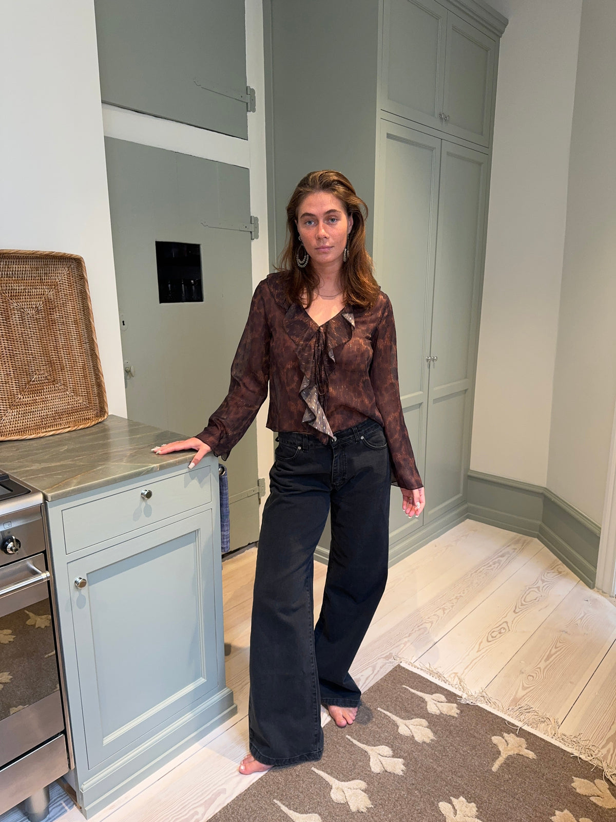 Marianne blouse - Leopard