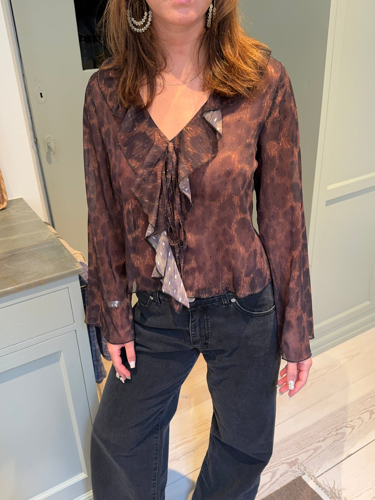 Marianne blouse - Leopard
