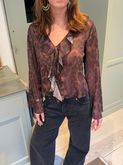 Marianne blouse - Leopard