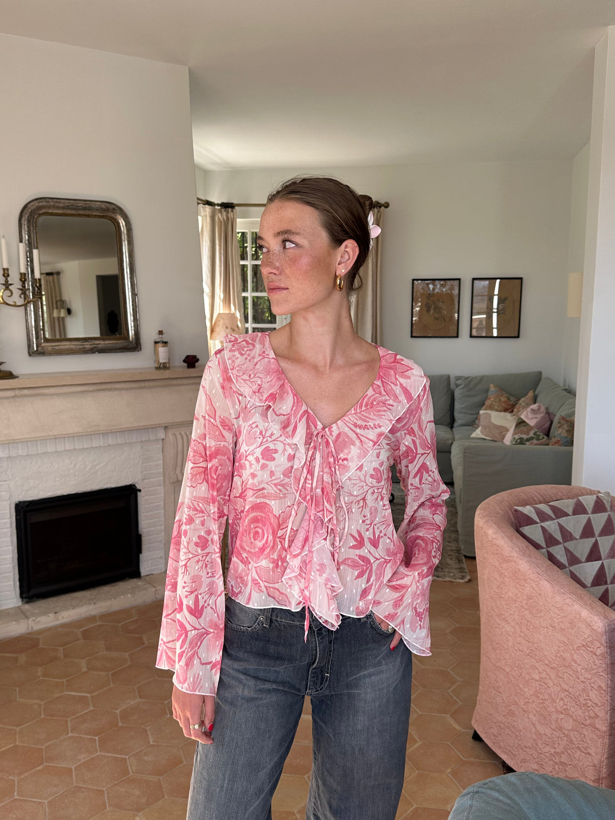Marianne blouse - Pink
