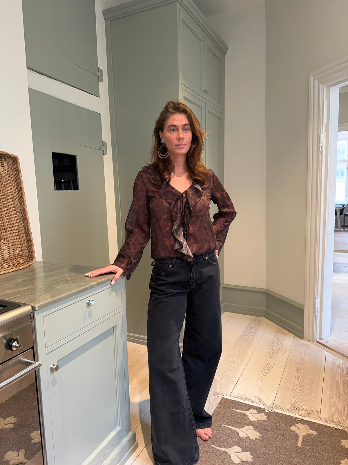 Marianne blouse - Leopard