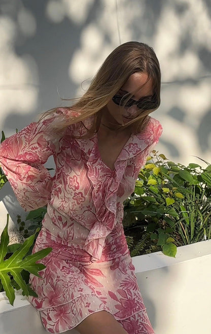 Marianne blouse - Pink