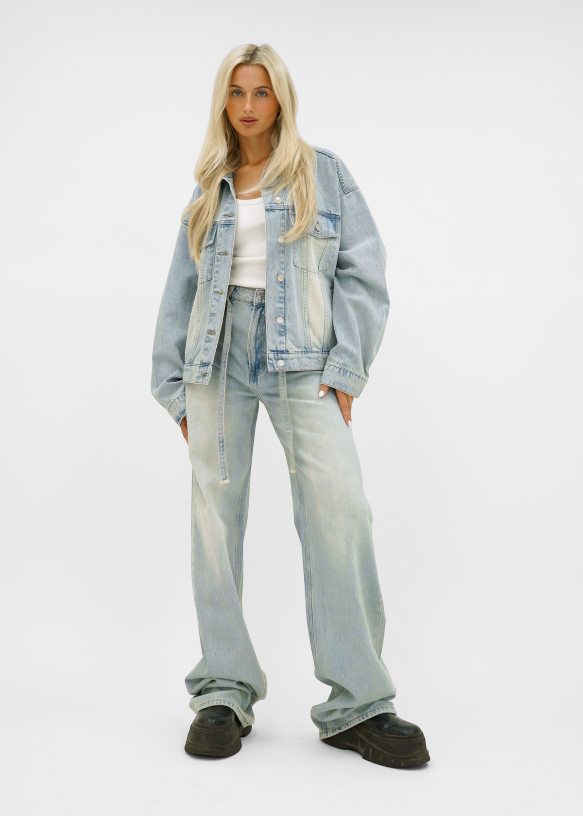 Baggy jeans vintage denim (tall)