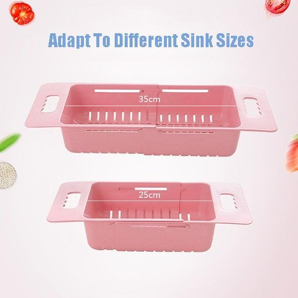 🔥Limited time 50% off🔥Adjustable Retractable Drain Basket